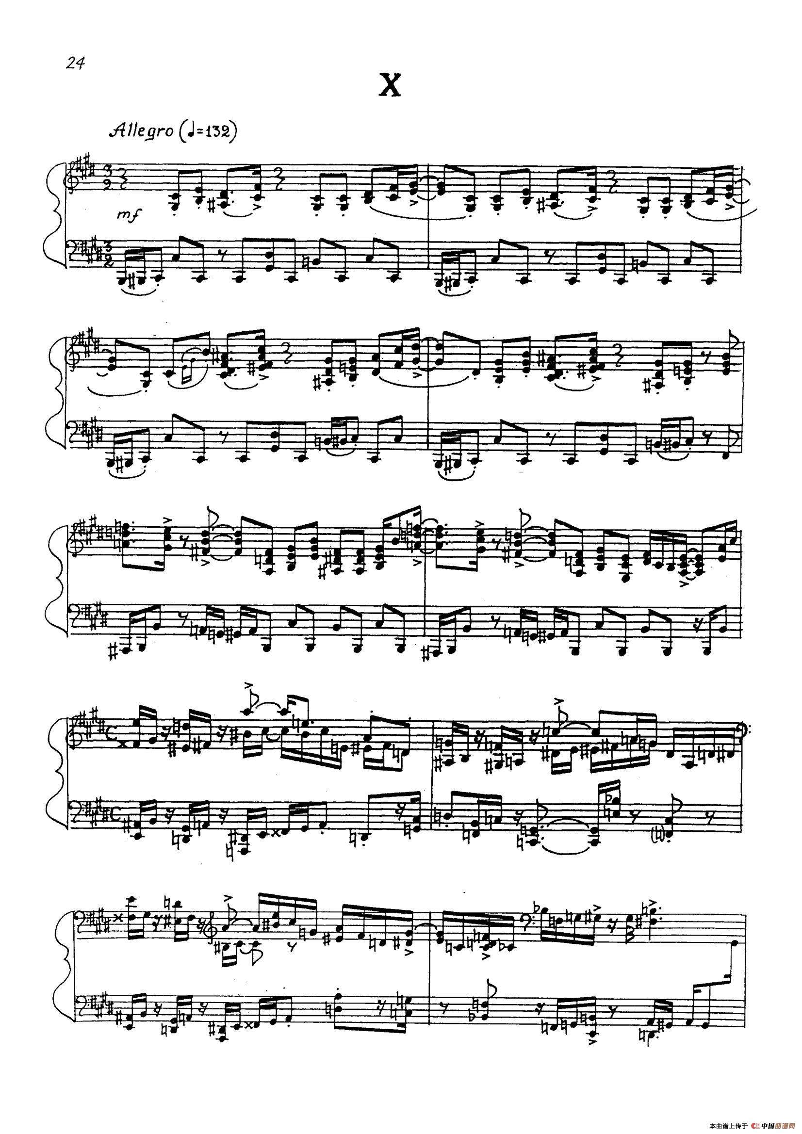 24 Preludes Op.53（24首前奏曲· Ⅹ）