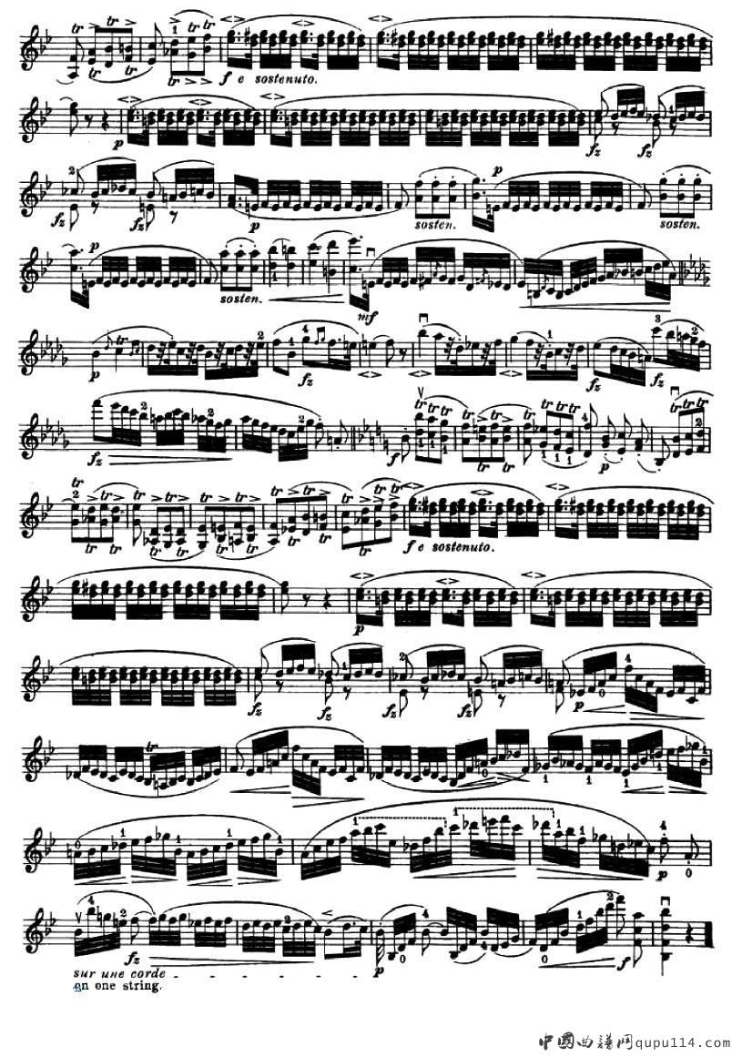 24首小提琴练习曲之16