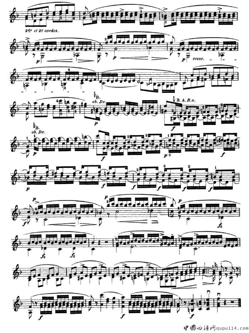 24首小提琴练习曲之23