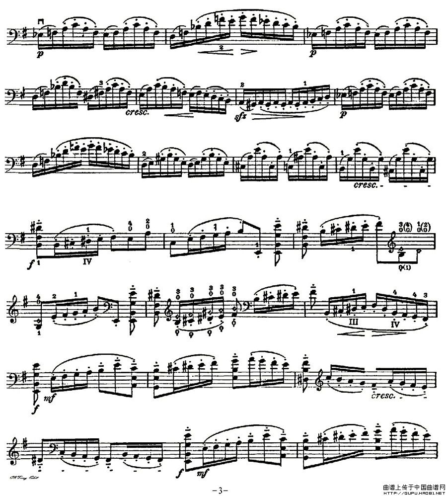 A. Piatti 12 Caprice Op.25（皮阿蒂 12首大提琴随想曲
