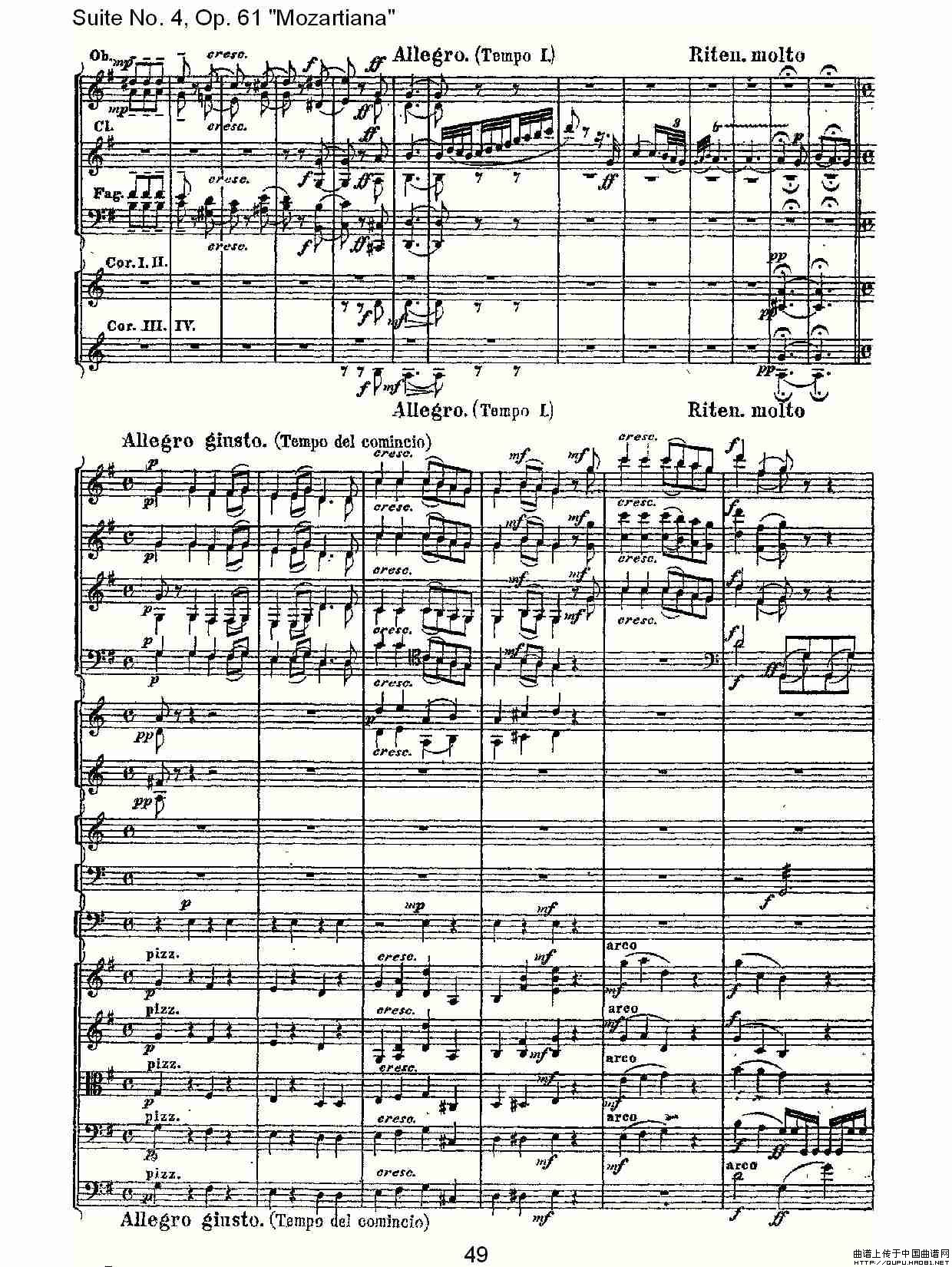 Suite No. 4, Op.61