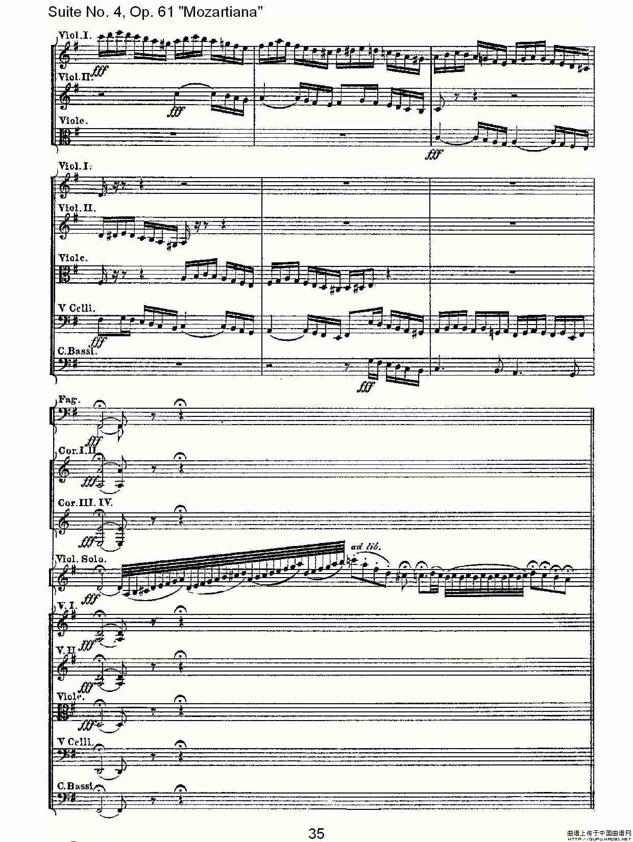 Suite No. 4, Op.61