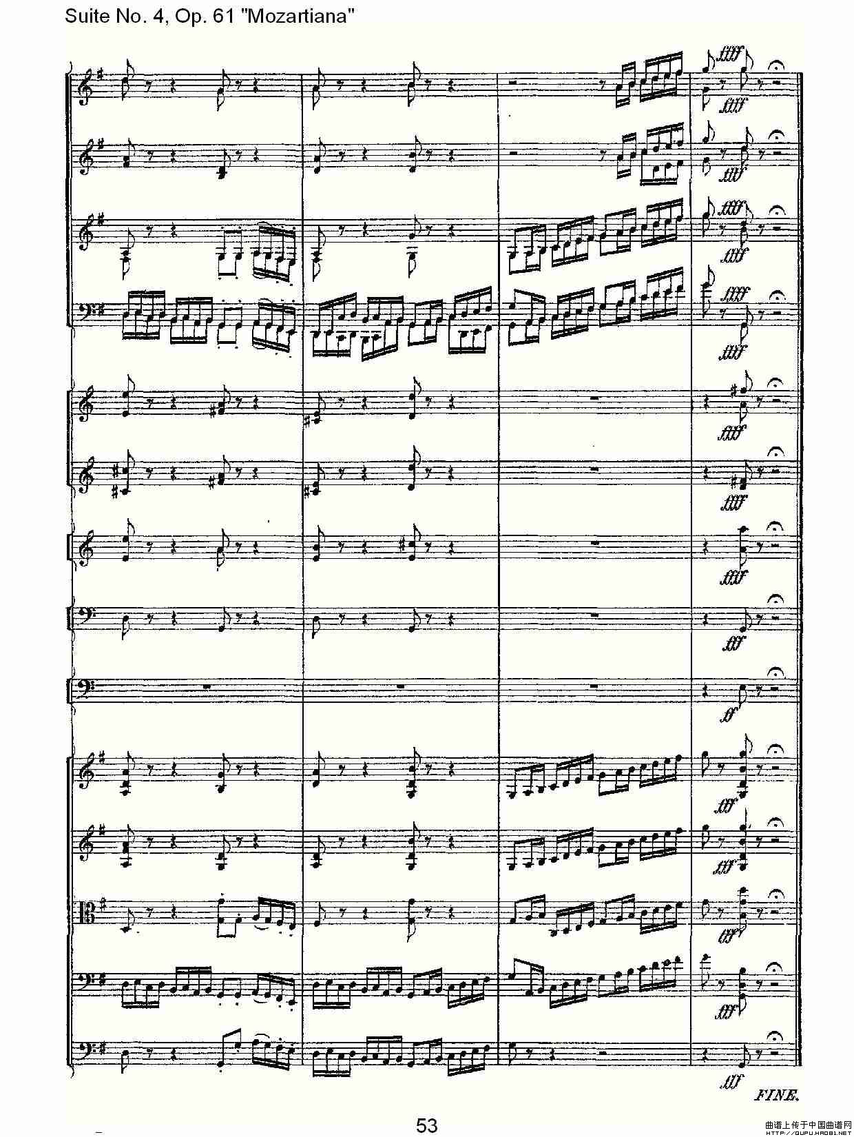 Suite No. 4, Op.61