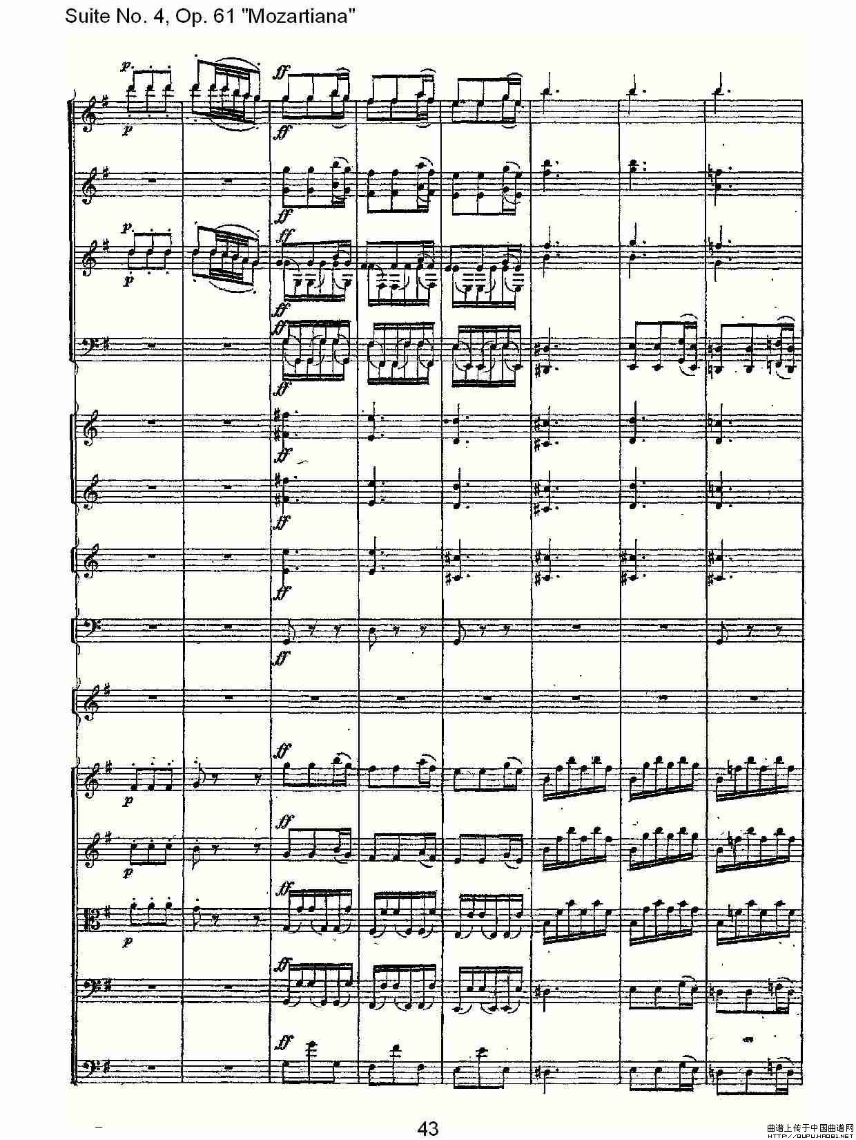 Suite No. 4, Op.61