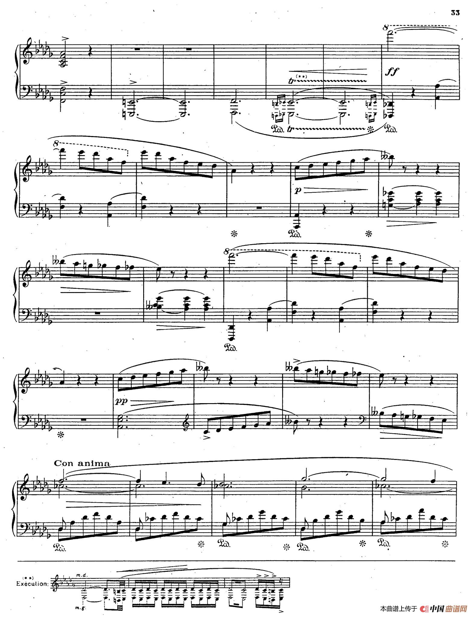 Scherzo no.2 in b-flat Minor Op.31 （降b小调第二谐谑曲