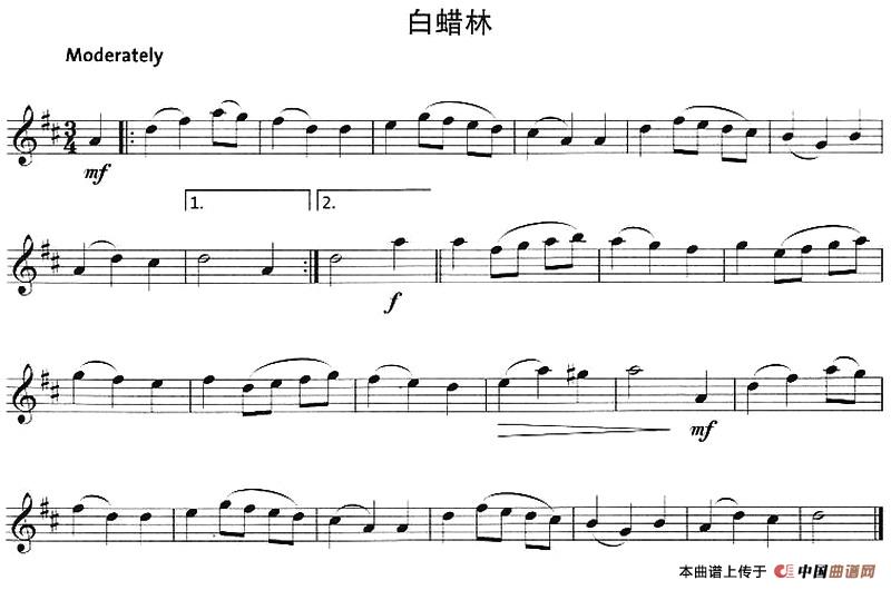 白蜡林