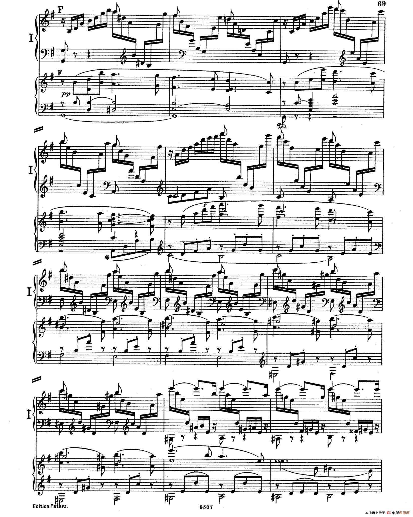 Piano Concerto in E Major Op.59（E大调钢琴协奏曲·双钢