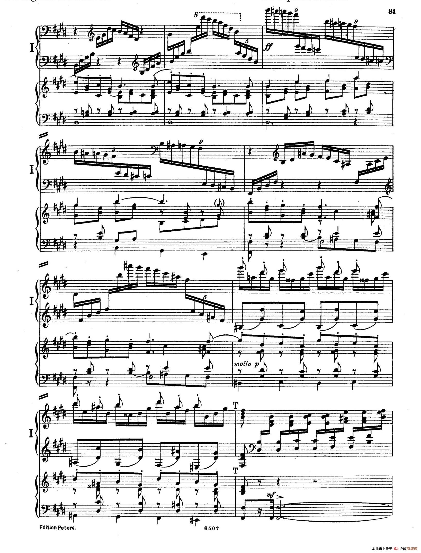 Piano Concerto in E Major Op.59（E大调钢琴协奏曲·双钢