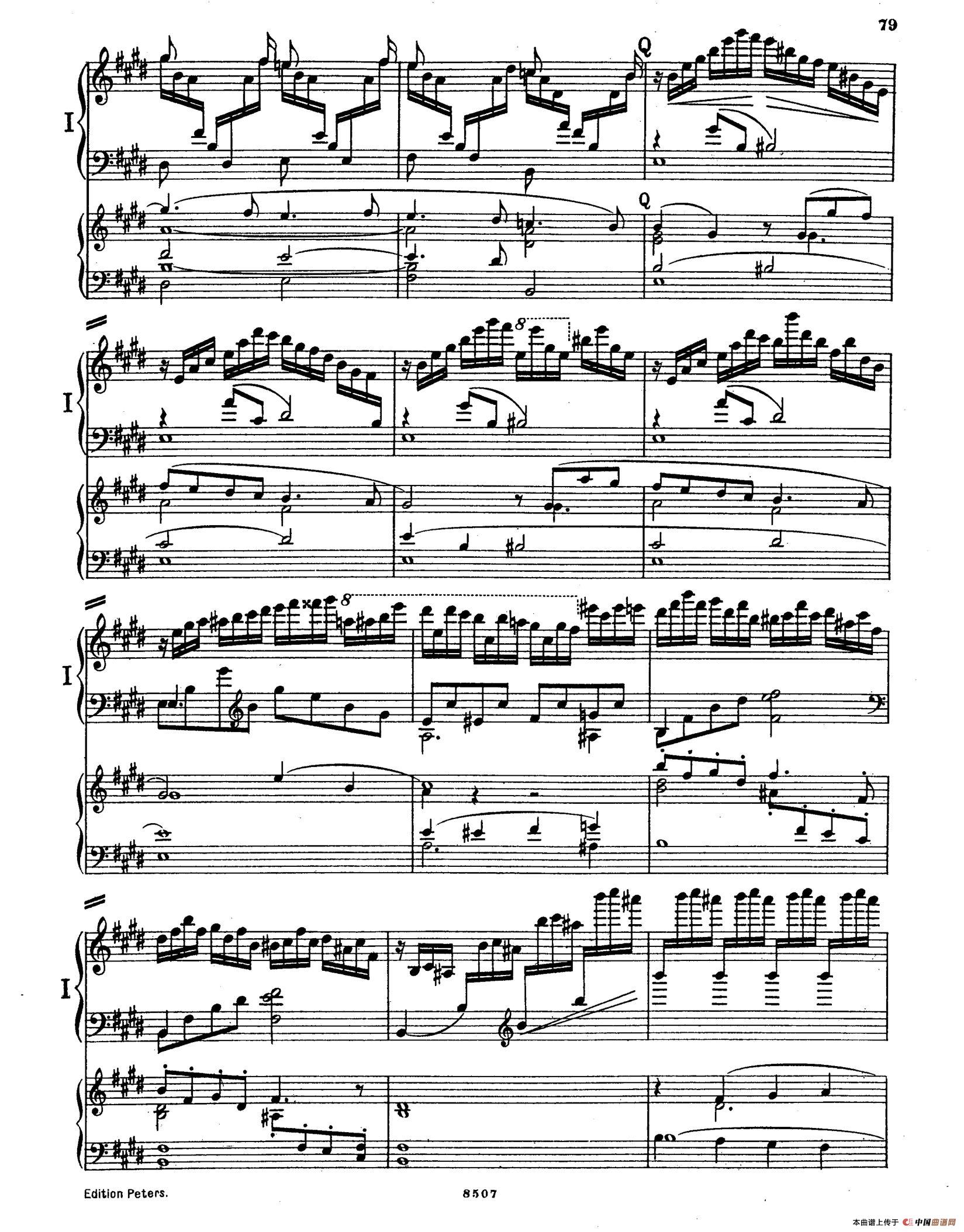 Piano Concerto in E Major Op.59（E大调钢琴协奏曲·双钢