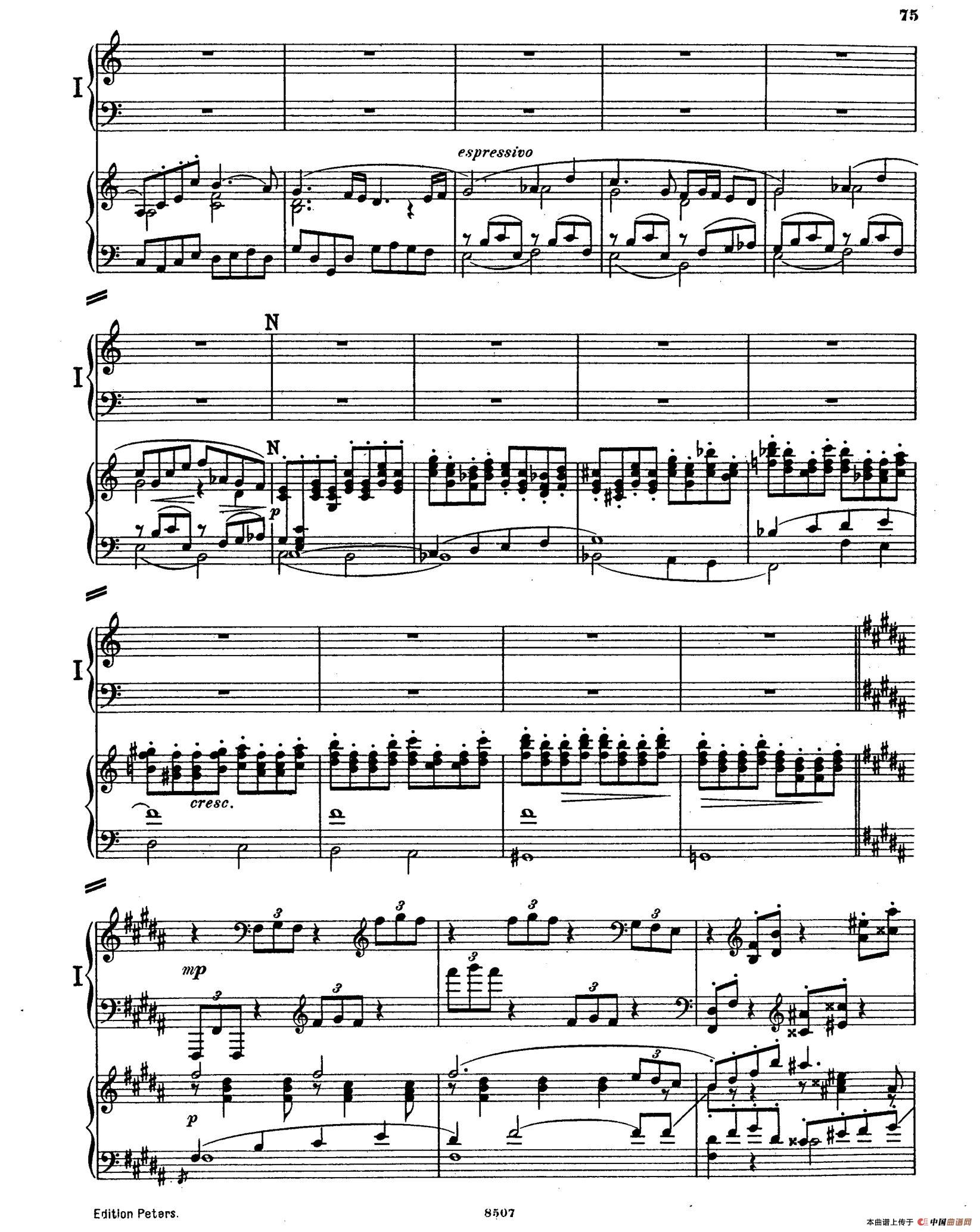 Piano Concerto in E Major Op.59（E大调钢琴协奏曲·双钢
