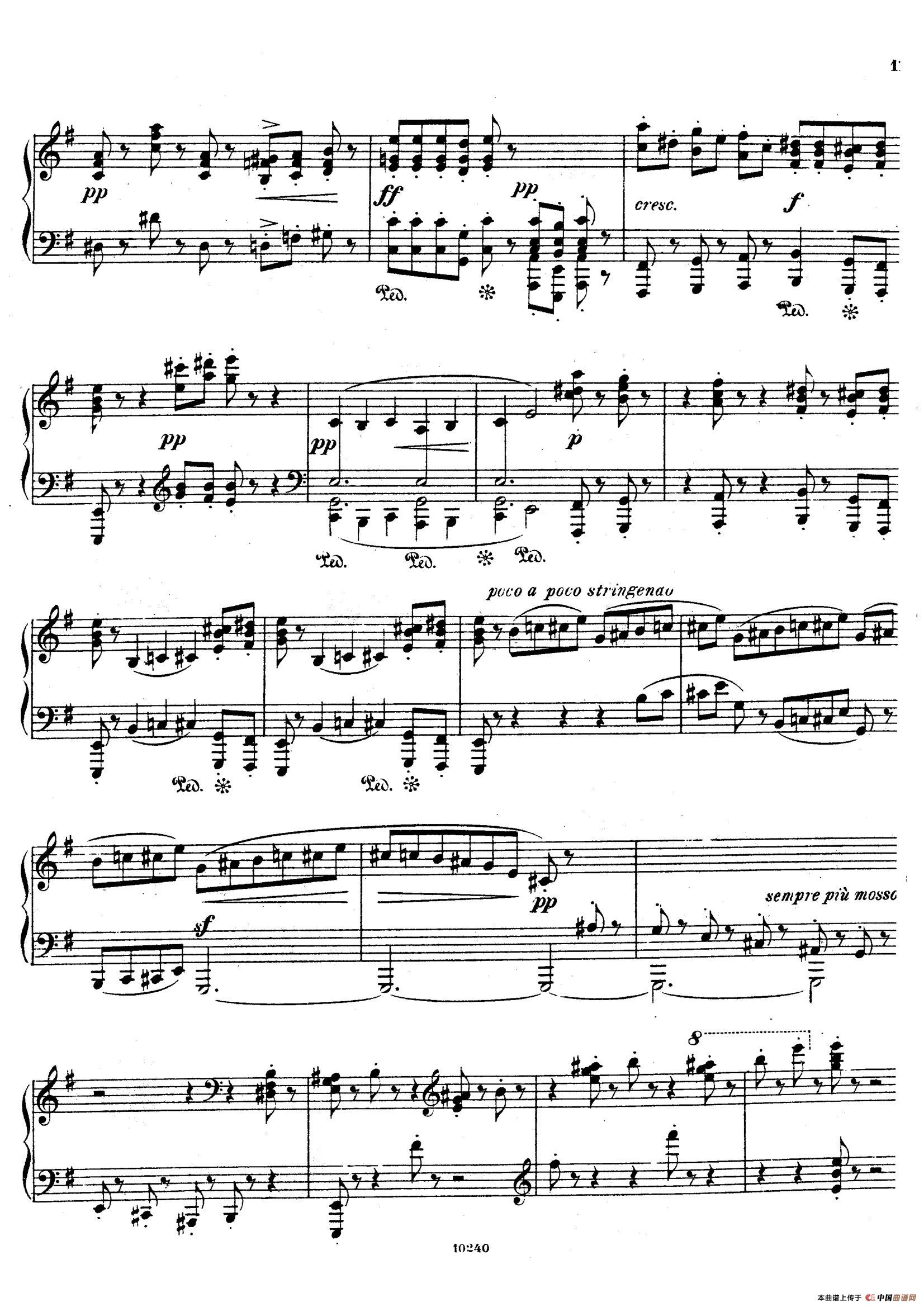 Etudes Rythmiques Op.149（节奏练习曲集）（4）