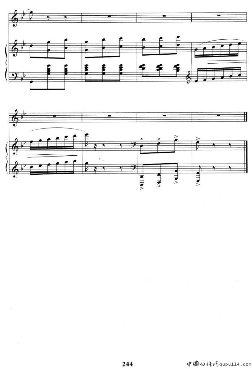 这里的早晨多美好（歌剧《木雕的传说》选曲 [正谱]）