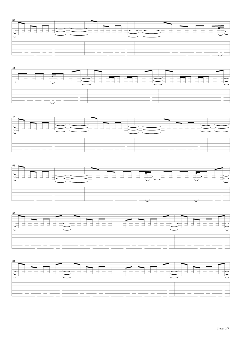 Metallica-holierthanthou吉他谱