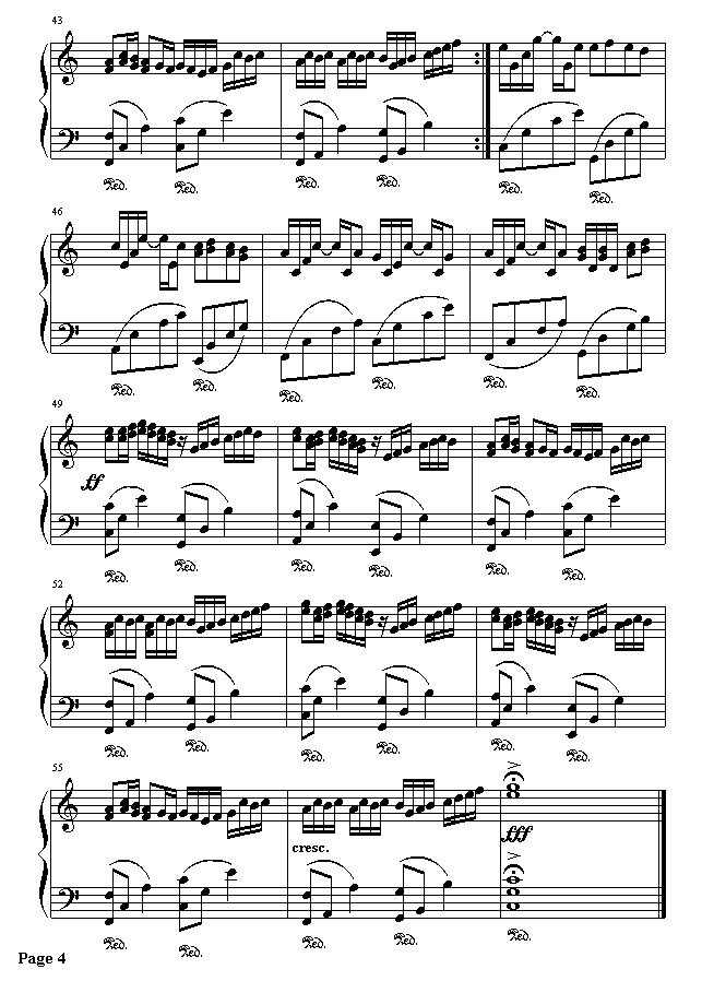 Canon (with piano)钢琴谱