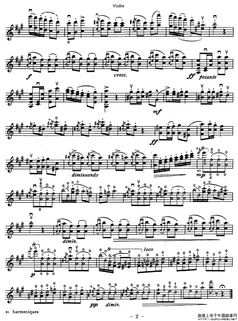 TURKISH MARCH小提琴谱