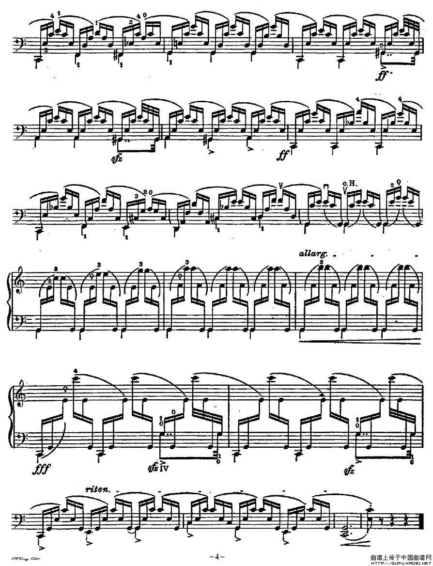 皮阿蒂 12首大提琴随想曲第七小提琴谱
