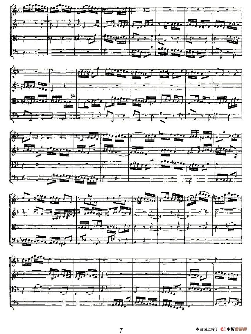 Quartet No. 8 in F Major, K. 168（F大调第八弦乐四重奏