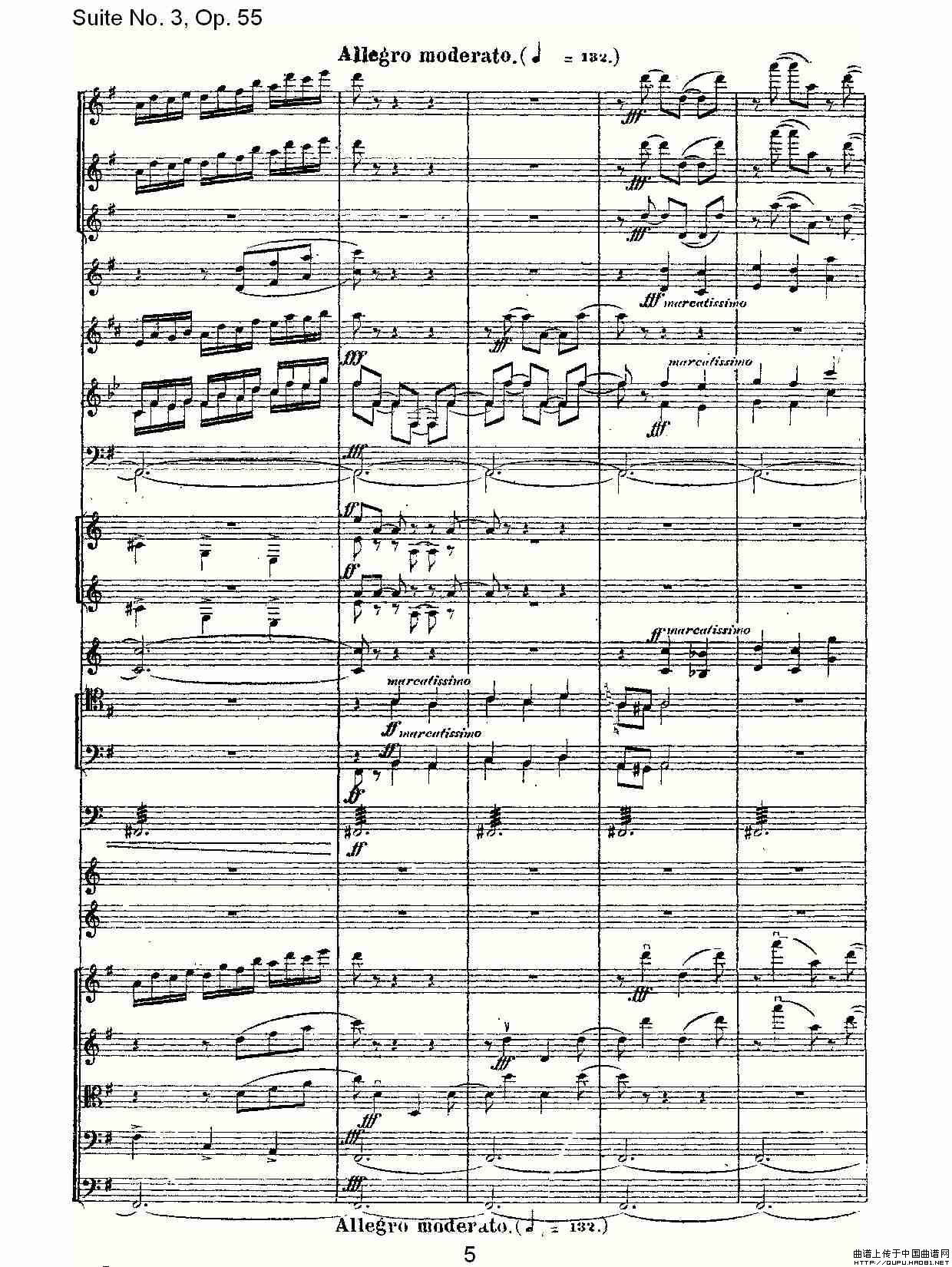 Suite No. 3, Op.55  第三套曲,Op.55第四乐章第二部（一