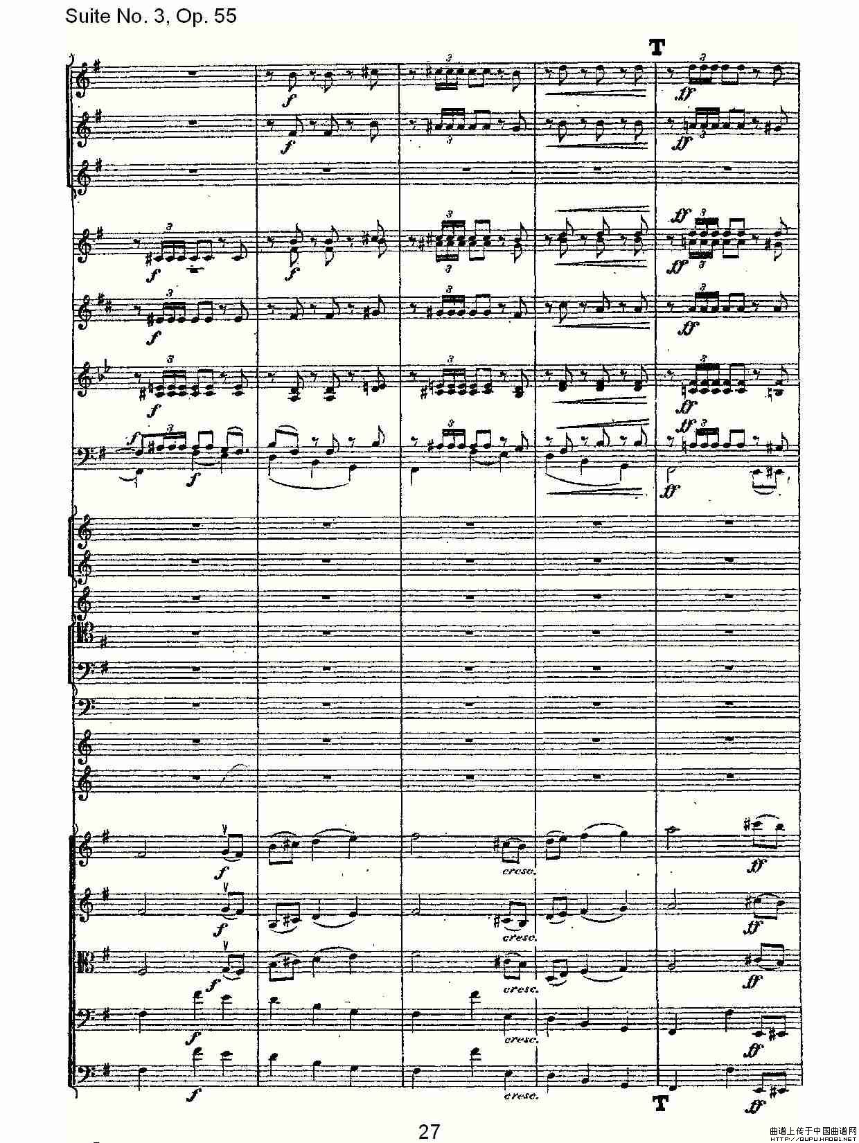 Suite No. 3, Op.55  第三套曲,Op.55第四乐章第二部（一