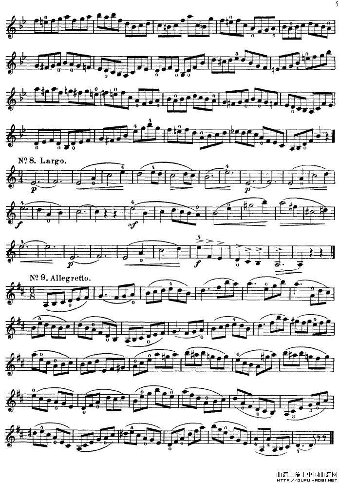 沃尔法特60首练习曲 Op.45（第1-10页）