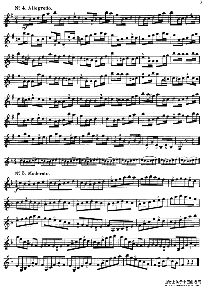 沃尔法特60首练习曲 Op.45（第1-10页）
