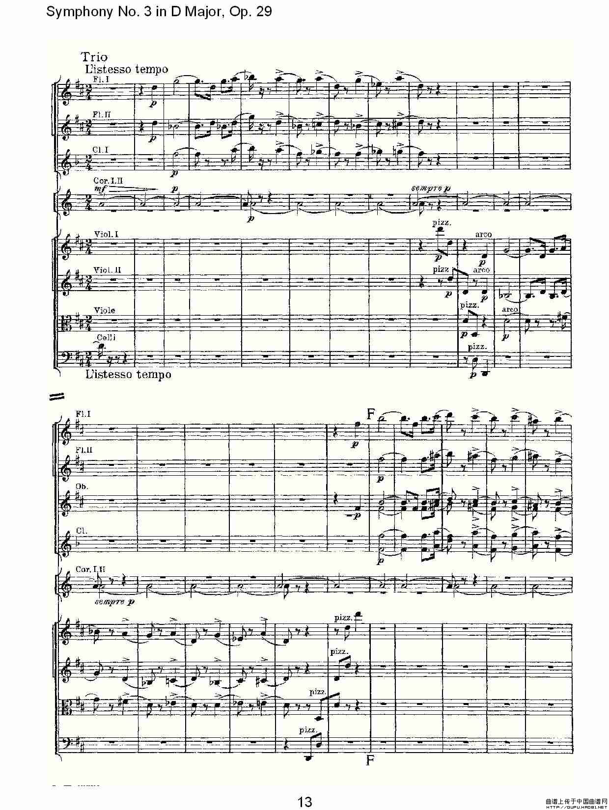 D大调第三交响曲,  Op.29 第四乐章
