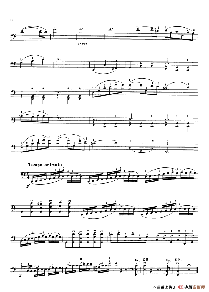 韦格尔主题与变奏（大提琴）