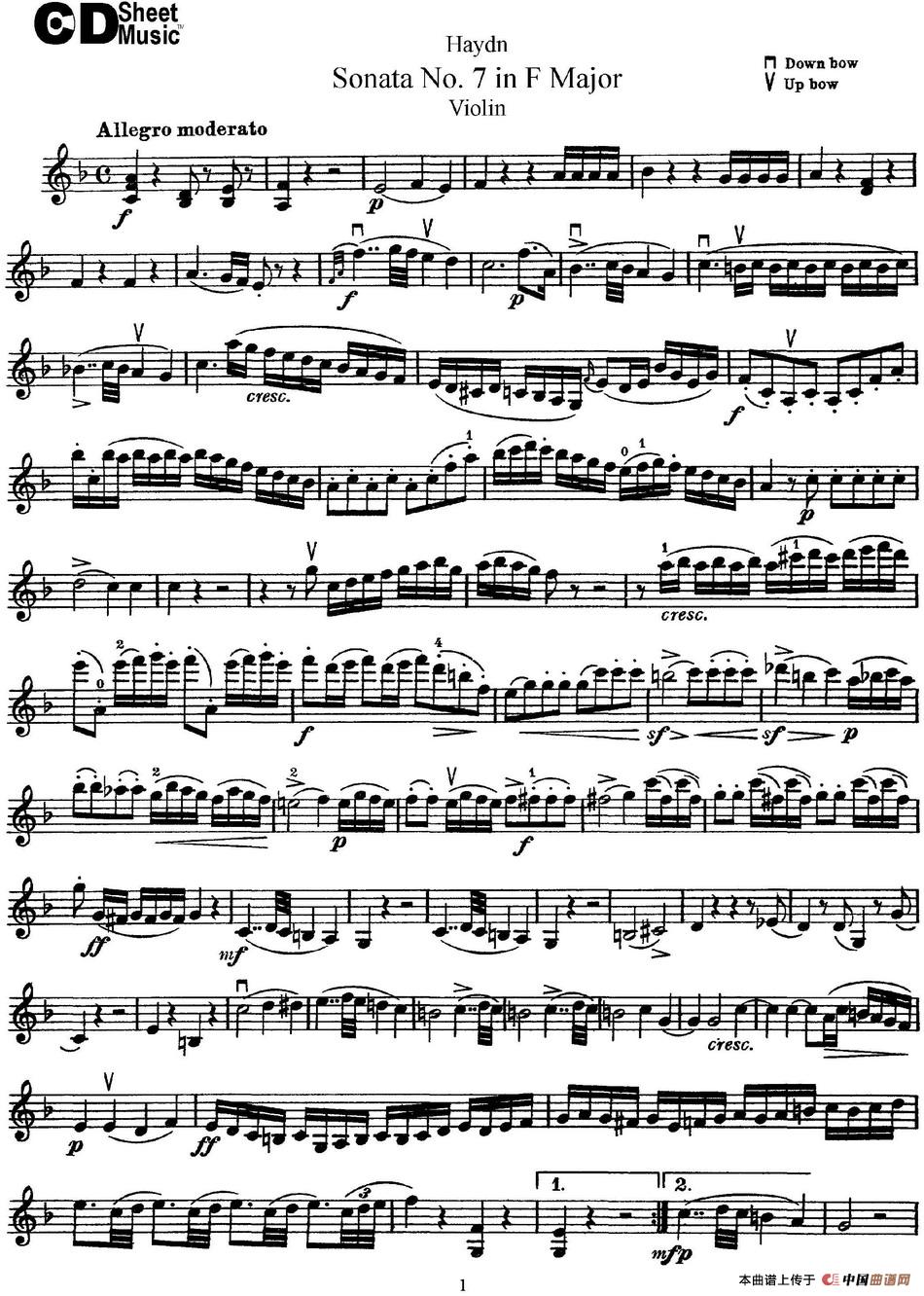 Violin Sonata No.7 in F Major