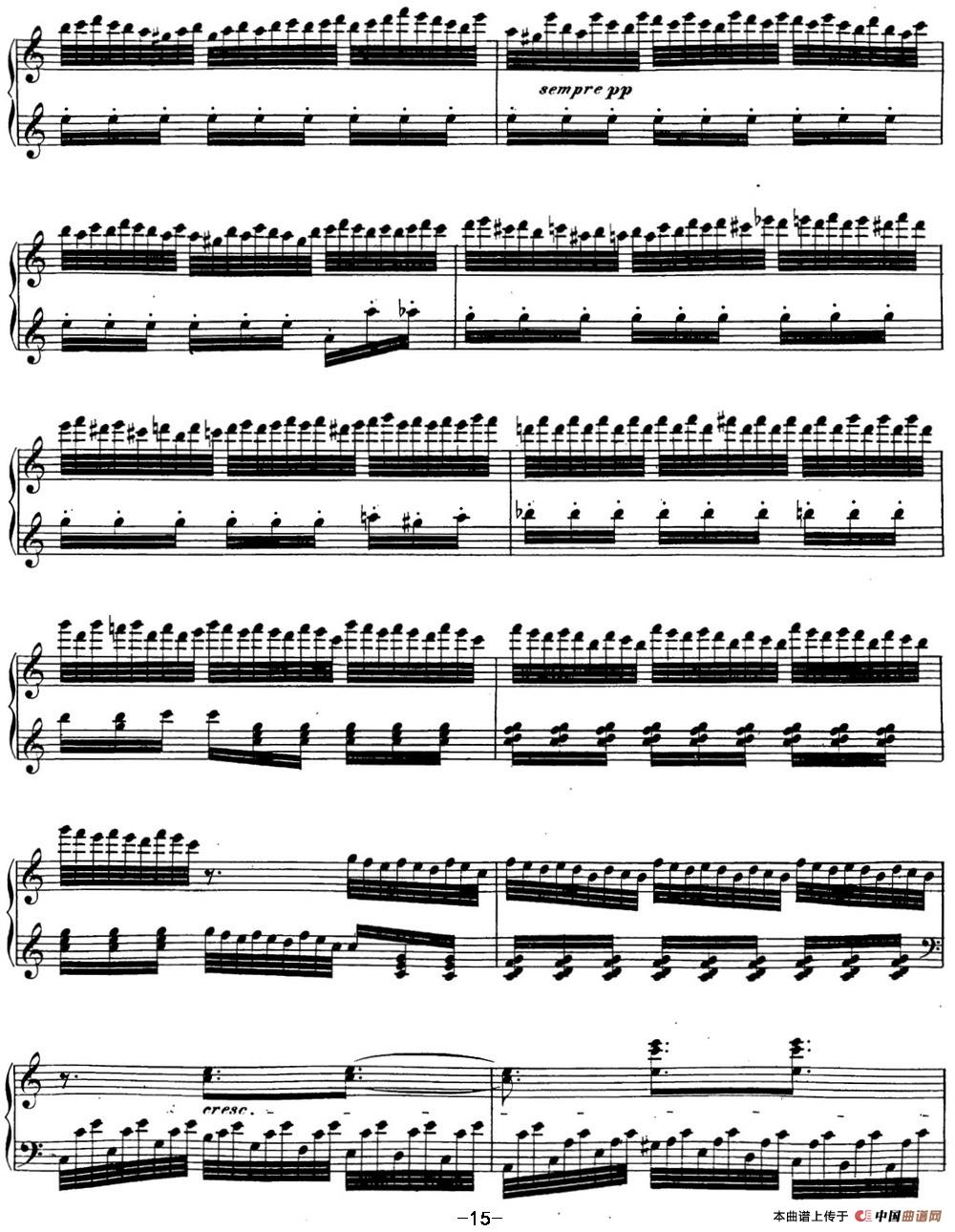 贝多芬钢琴奏鸣曲32 c小调 Op.111 C minor