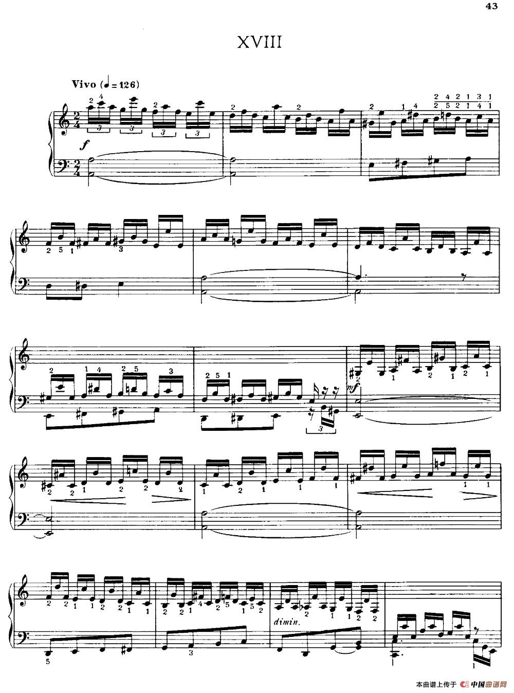 20 Petites Etudes, Op.91（20首小型练习曲）（18）