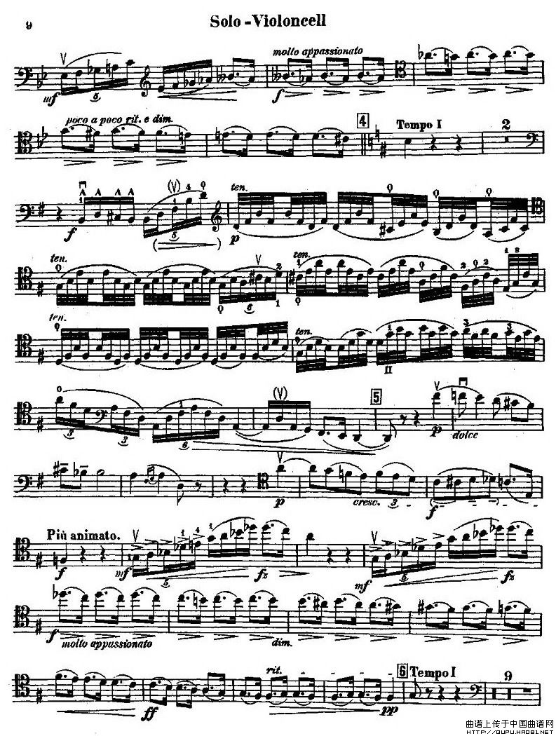 CELLO CONCERTO in B minor（大提琴）