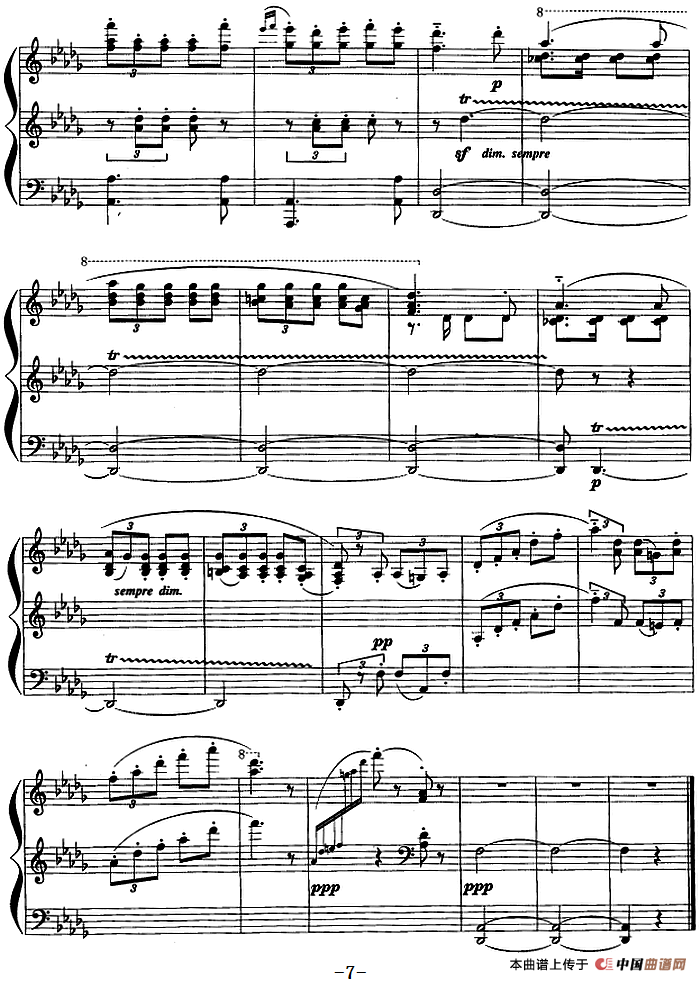 现代钢琴曲：6、哈巴涅拉