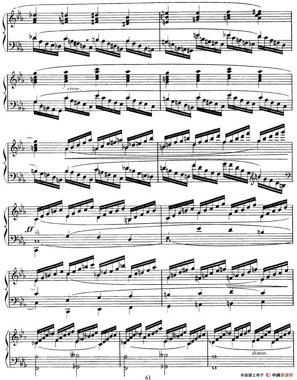 15 Etudes de Virtuosité Op.72 No.14（十五首钢琴练习曲