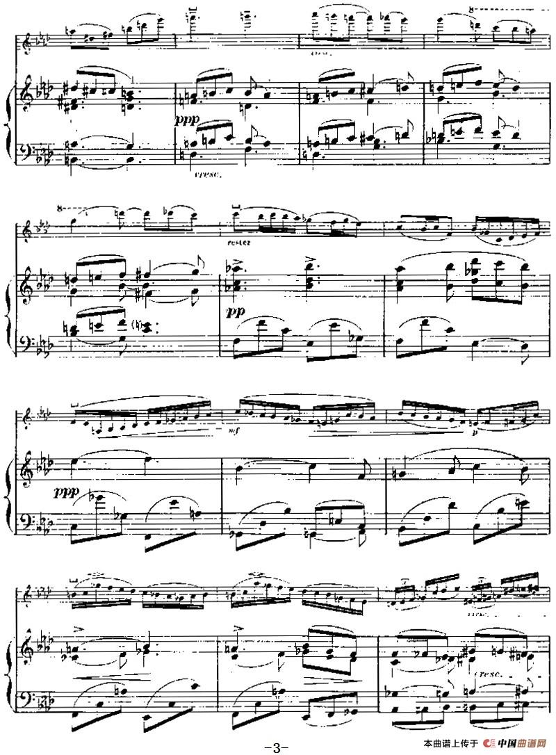 伊萨伊作品集：Reve D‘enfant（小提琴+钢琴伴奏）