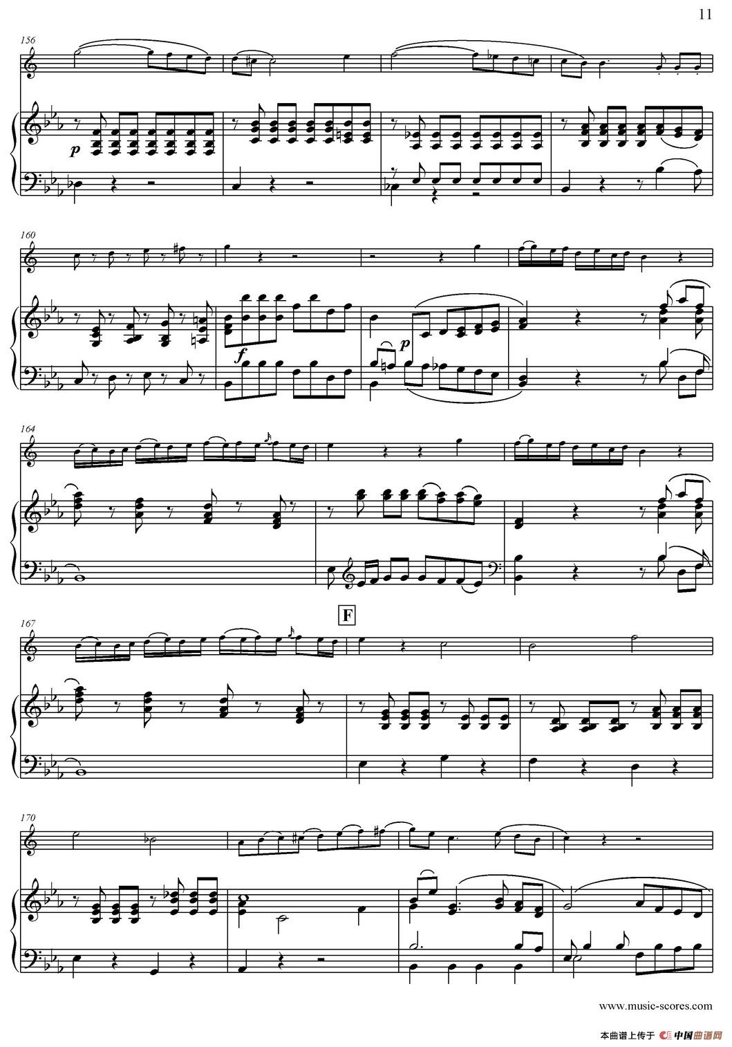 Mozart：Concerto KV495 No.4-1st（中音萨克斯+钢琴伴奏