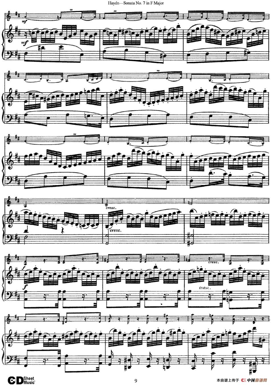 Violin Sonata No.7 in F Major（小提琴+钢琴伴奏）