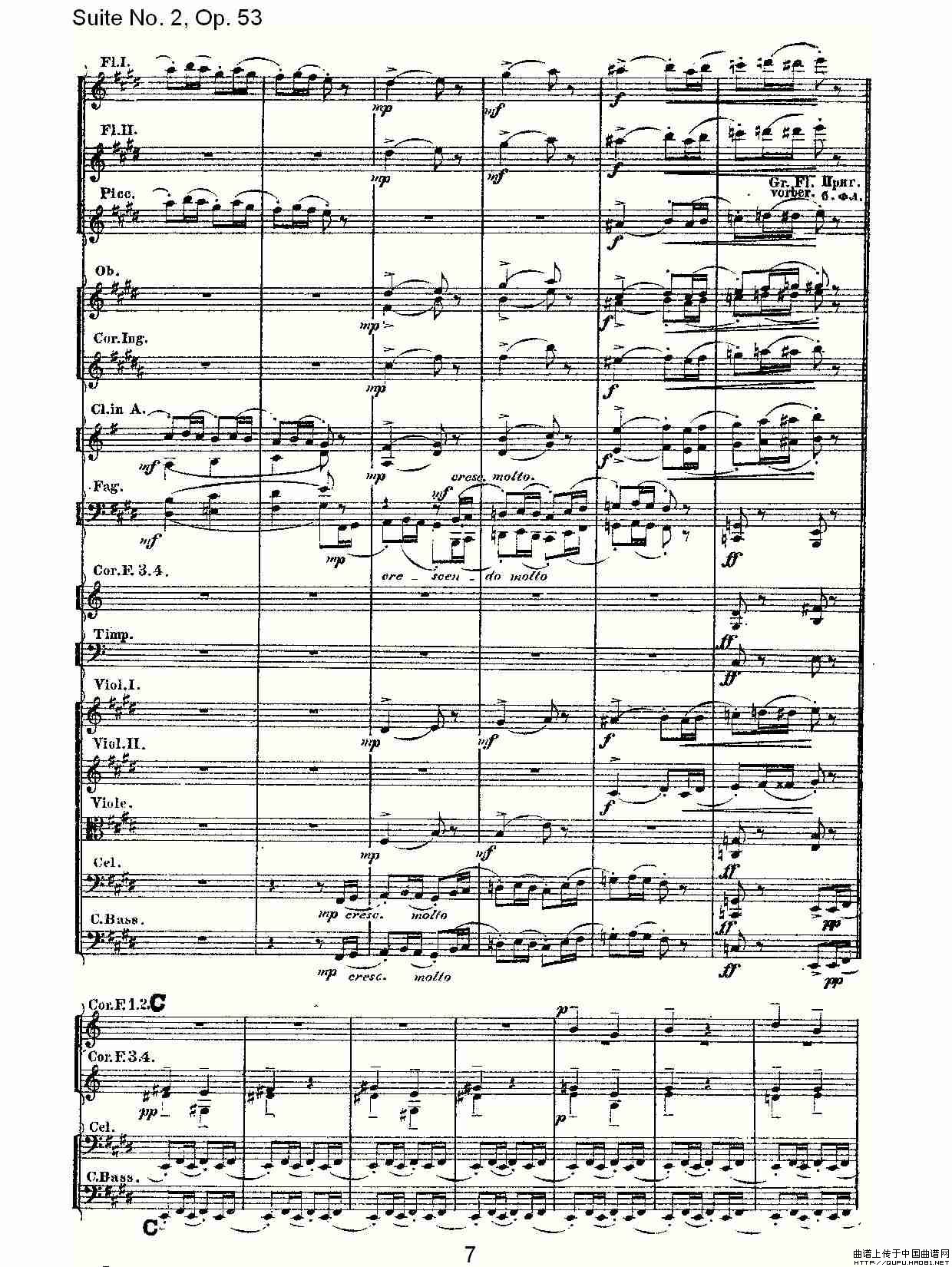 Suite No. 2, Op.53  第二套曲,Op.53第三乐章