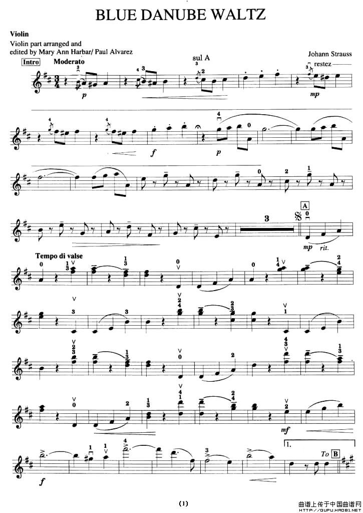BLUE DANUBE WALTZ