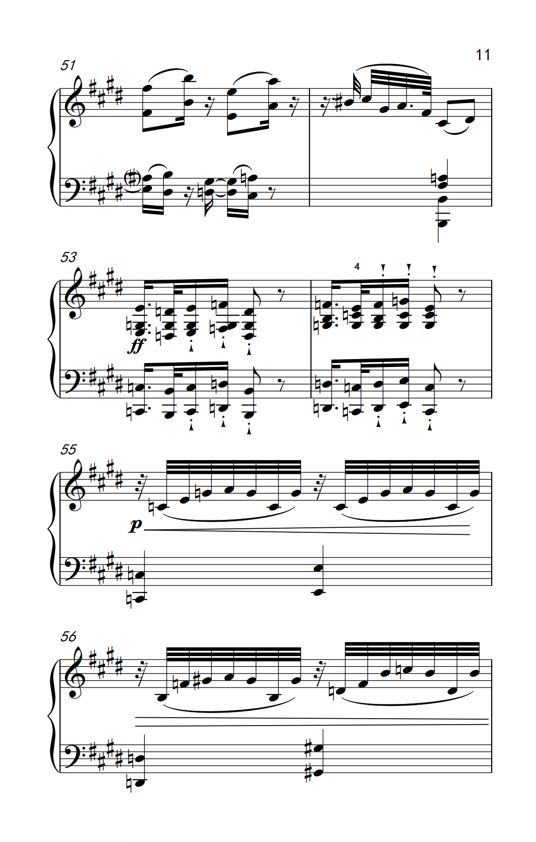奏鸣曲Opus2Nr.3第二乐章