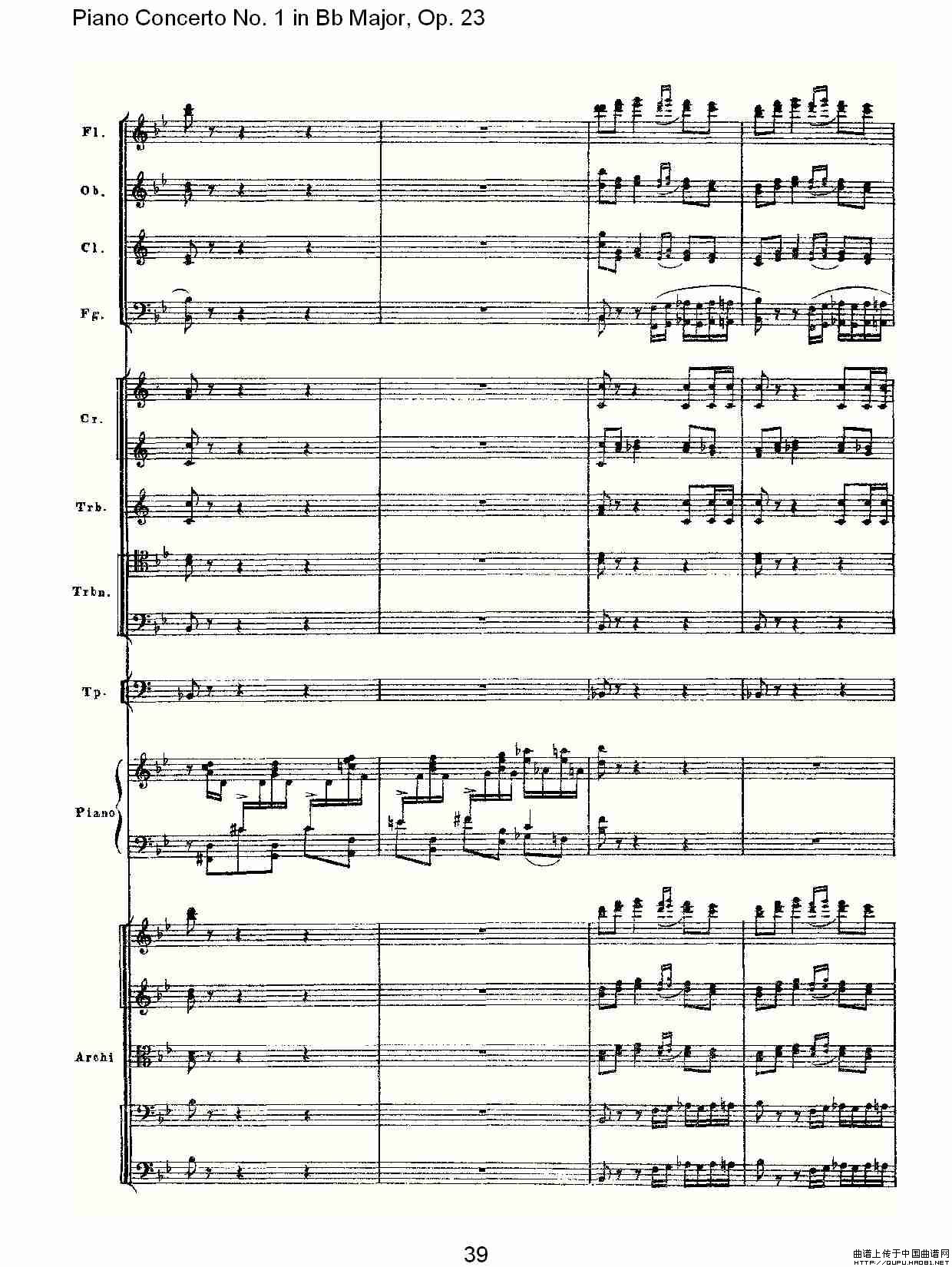 Bb大调第一钢琴协奏曲,Op.23第三乐章（二）