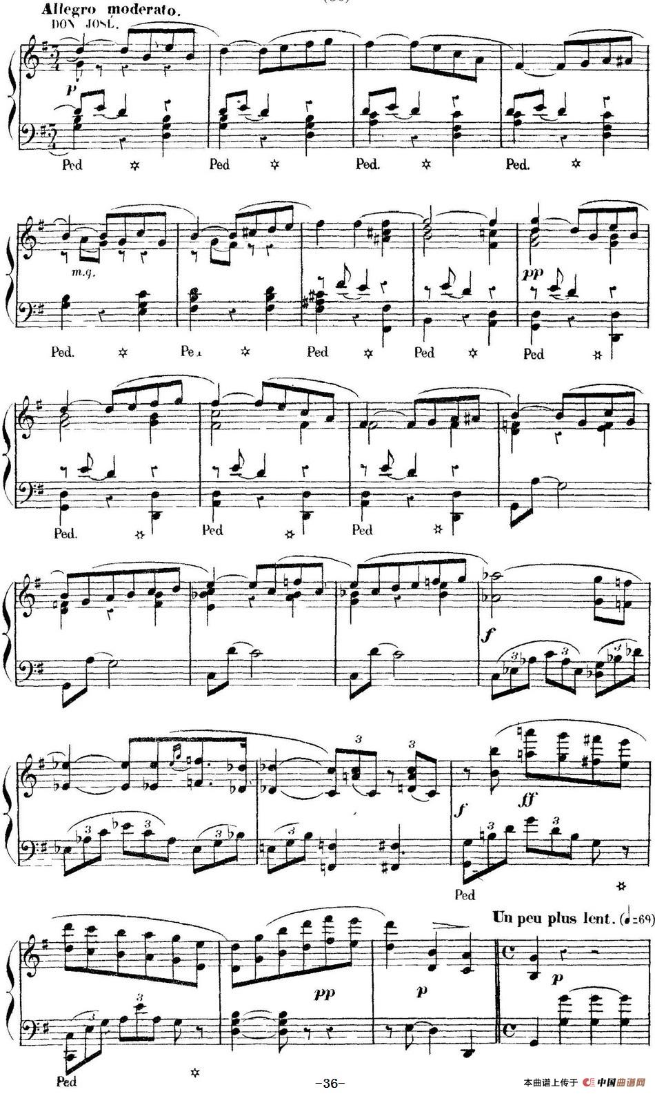 Carmen for Solo Piano（卡门全剧钢琴独奏版）（No.7）