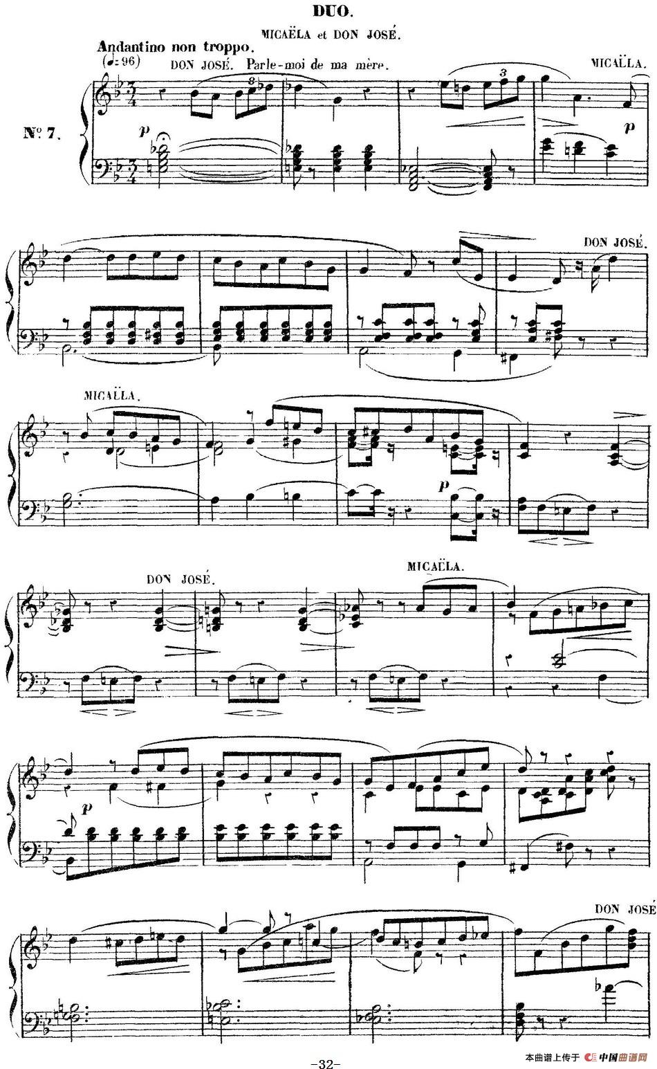 Carmen for Solo Piano（卡门全剧钢琴独奏版）（No.7）