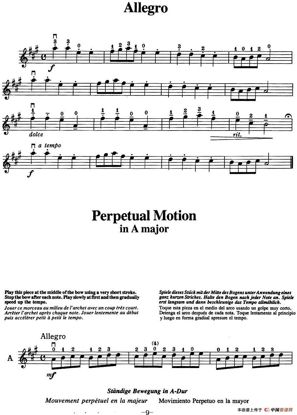 铃木小提琴教材第一册（Suzuki VIOLIN PART VOLUME 1）