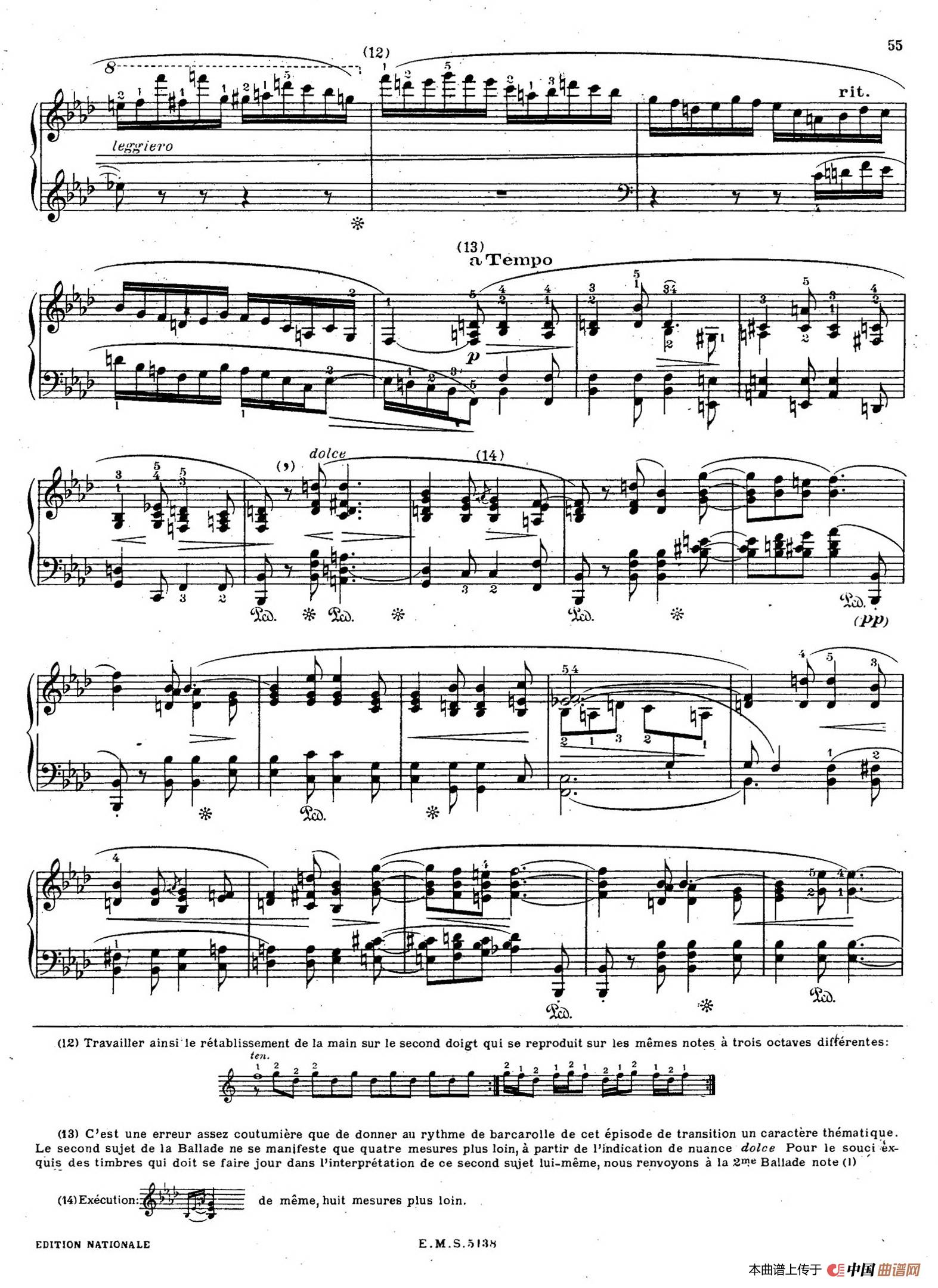 Ballade No.4 in f Minor Op.52（f小调第四叙事曲）