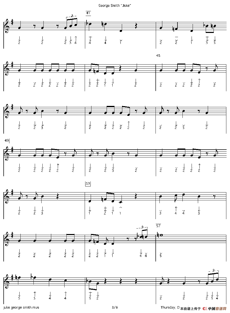 george smith -juke-（布鲁斯）