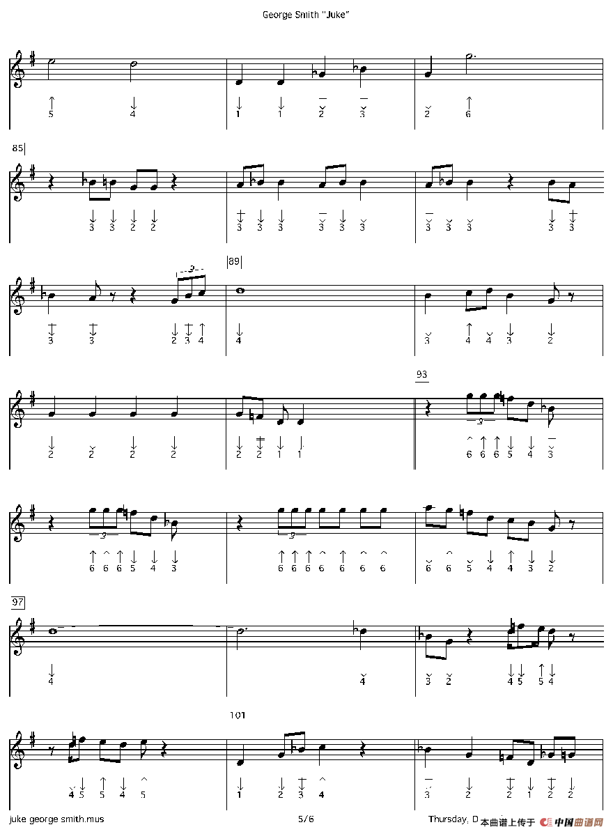 george smith -juke-（布鲁斯）