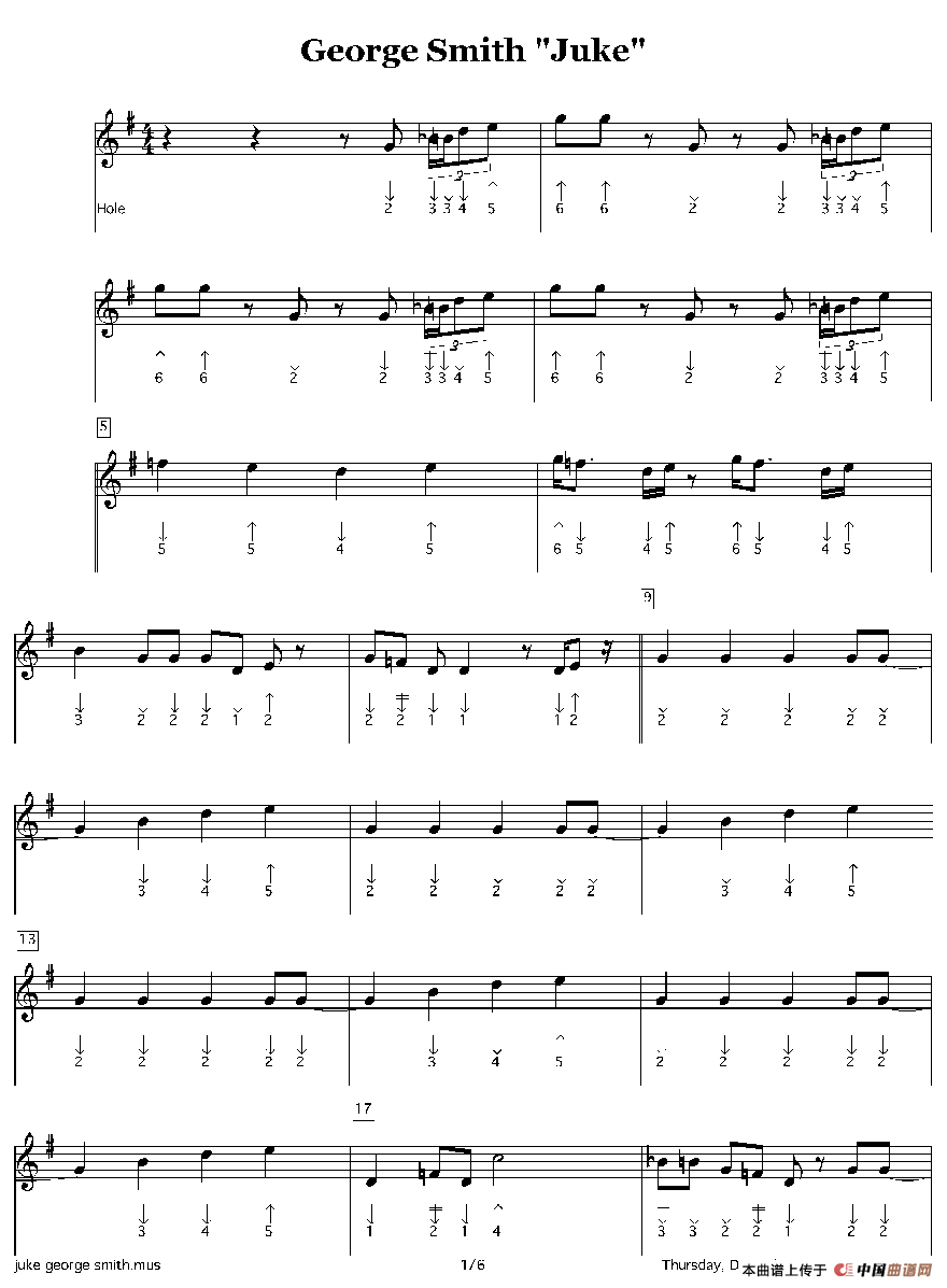 george smith -juke-（布鲁斯）