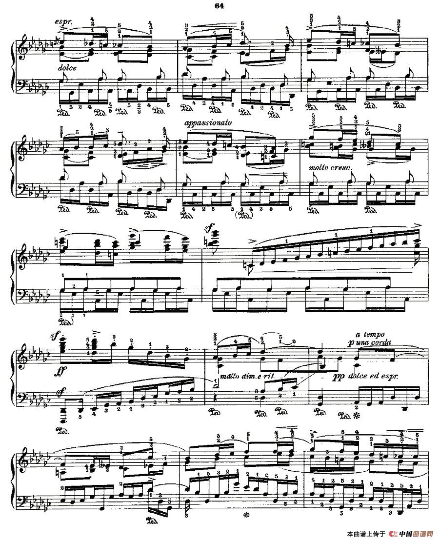 肖邦《练习曲》Fr.Chopin Op.10 No5-5
