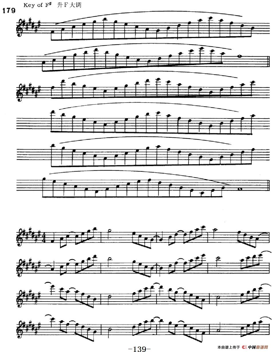 萨克斯演奏教程第六节（六音和弦-守调变奏）
