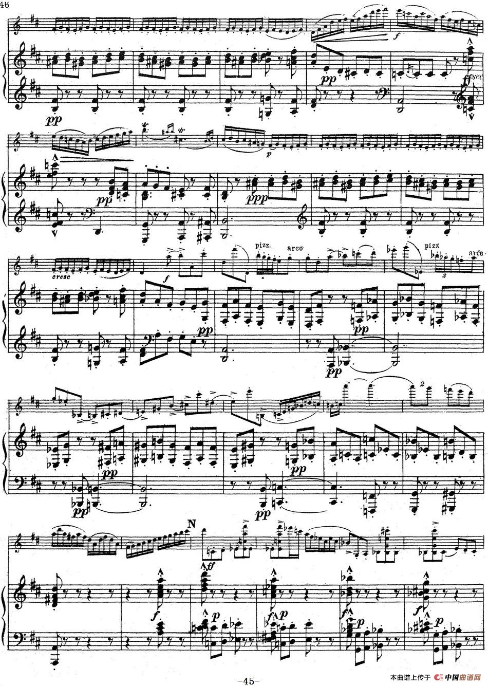 Symphonie Espagnole Op.21，No.5（西班牙交响曲）（小提